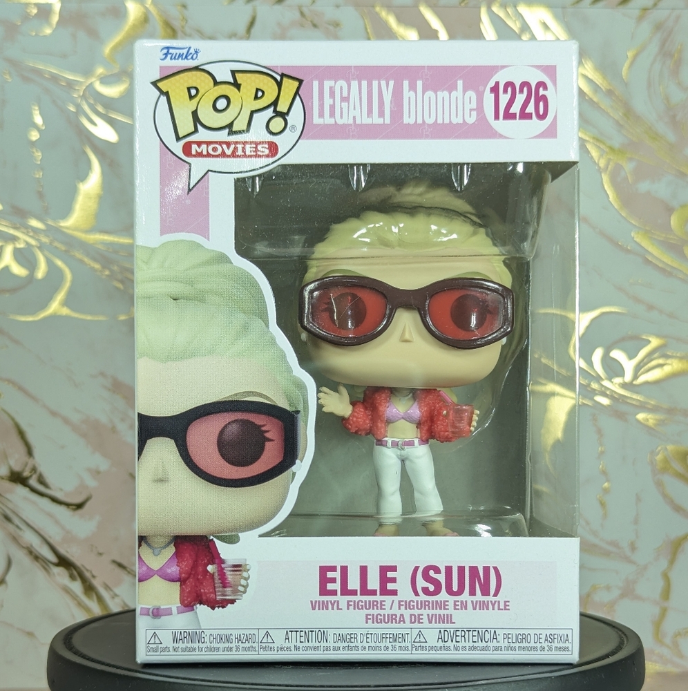 Funko Pop! Movies Elle (Sun) with Pink and Red Shades MIB